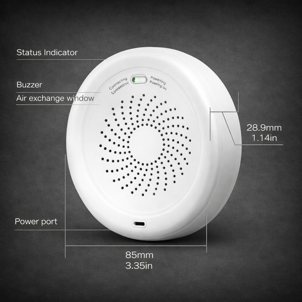 ZigBee Gas Leakage Detector