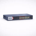 Hikvision 16-Port Fast Ethernet Smart PoE Switch
