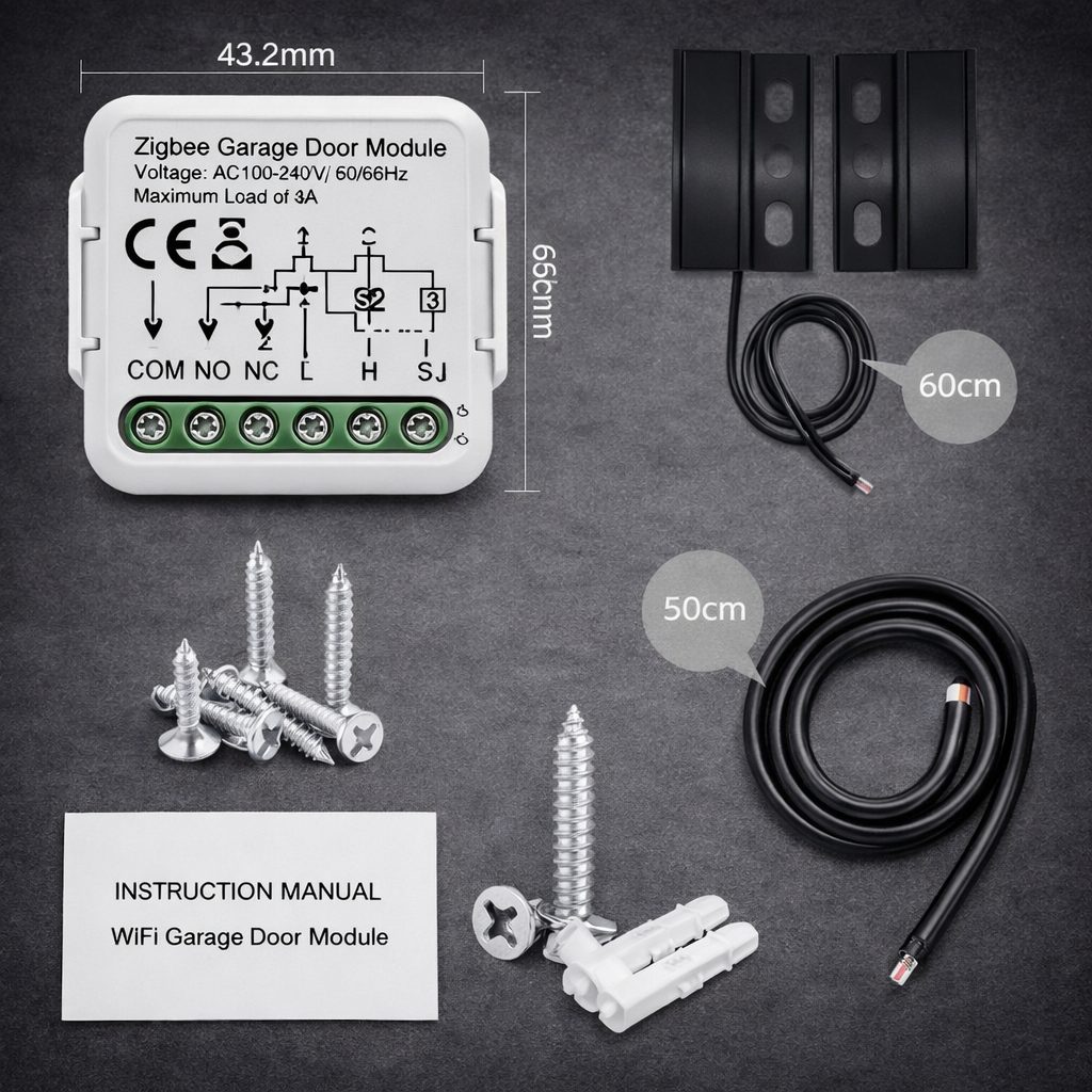 Zigbee Mini Garage Door Controller